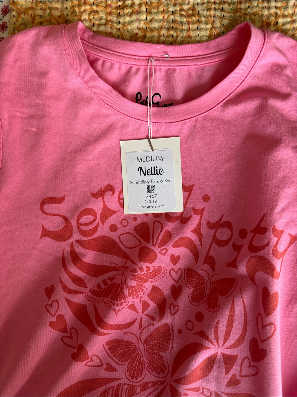 [Lesley Evers] Nellie Graphic Tee Serendipity — image 3 of 6